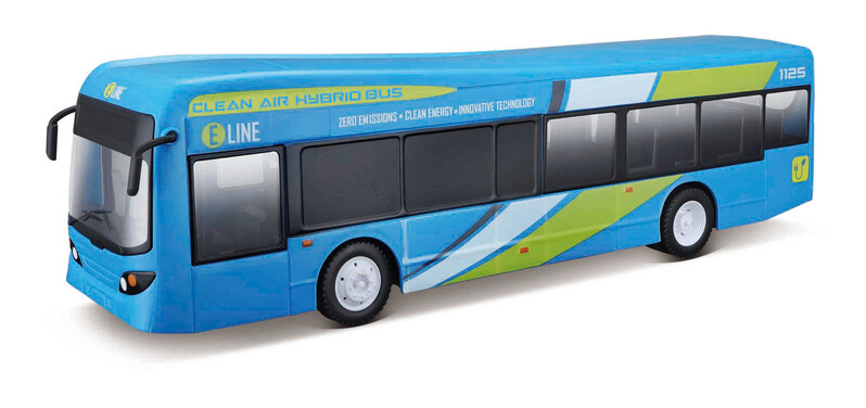 MAISTO - Maisto RC - Autobus - City Bus (2.4GHz), modrá
