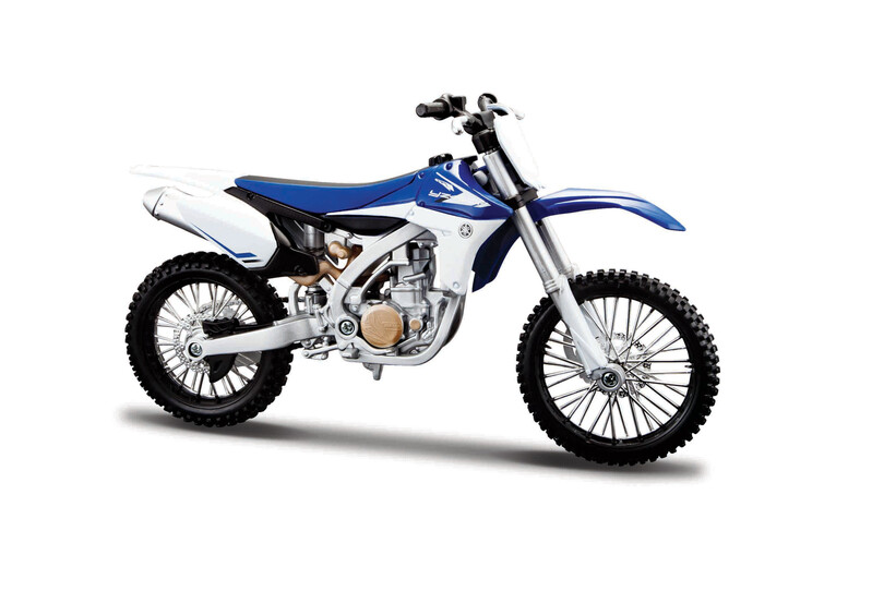 MAISTO - Motocykl, 2013 Yamaha YZ450F, 1:12