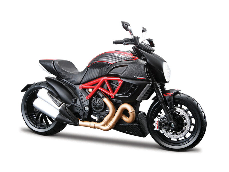 MAISTO - Motocykl, Ducati Diavel Carbon, 1:12