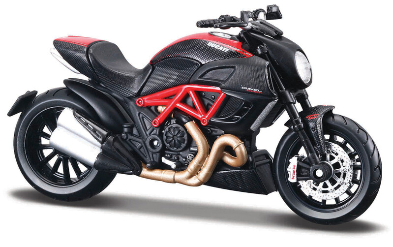 MAISTO - Motocykl, Ducati Diavel Carbon, 1:18