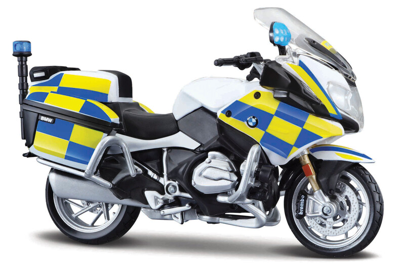 MAISTO - Policejní motocykl - BMW R 1200 RT (UK), 1:18