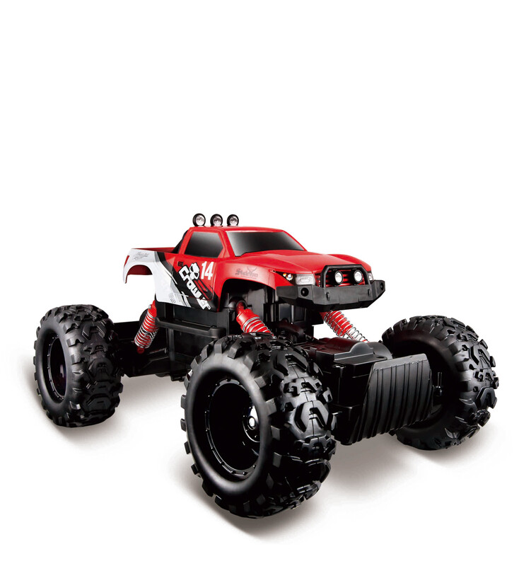 MAISTO - RC – Rock Crawler, červený, 2,4 GHz