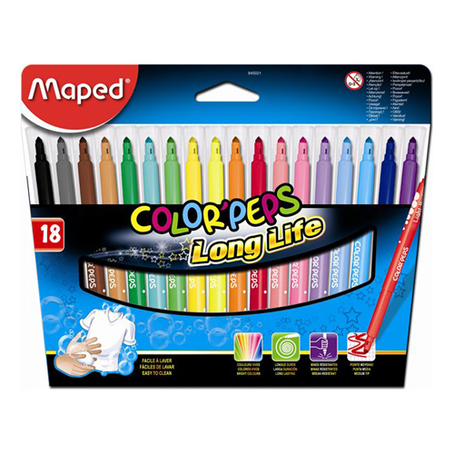 MAPED - Fixy - COLOR PEPS - sada 18 ks