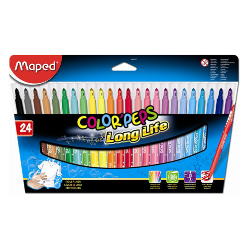 MAPED - Fixy - COLOR PEPS - sada 24 ks