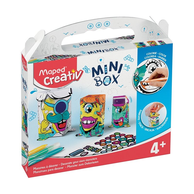 MAPED - SadaCREATIV Mini Box Příšerky