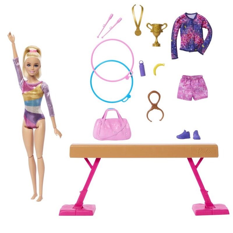 MATTEL - Barbie Gymnastka Na Kladině