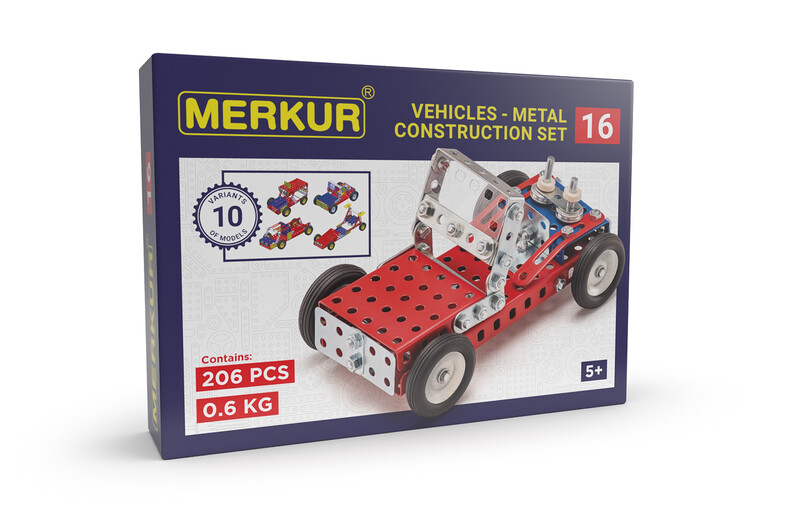 MERKUR - 016 Buggy, 206 dílů, 10 modelů
