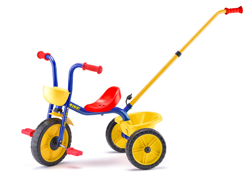 MERKUR - Tříkolka Baby Trike s vodící tyčí