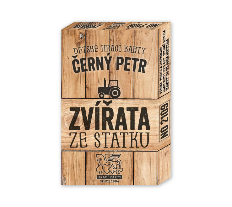 MEZUZA - Hrací karty Černý Petr Zvířata ze statku – 2109