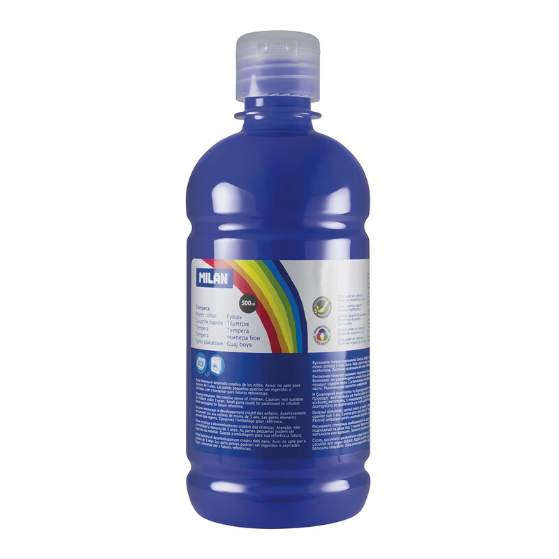 MILAN - Barva temperová 500ml modrá ultramarínová