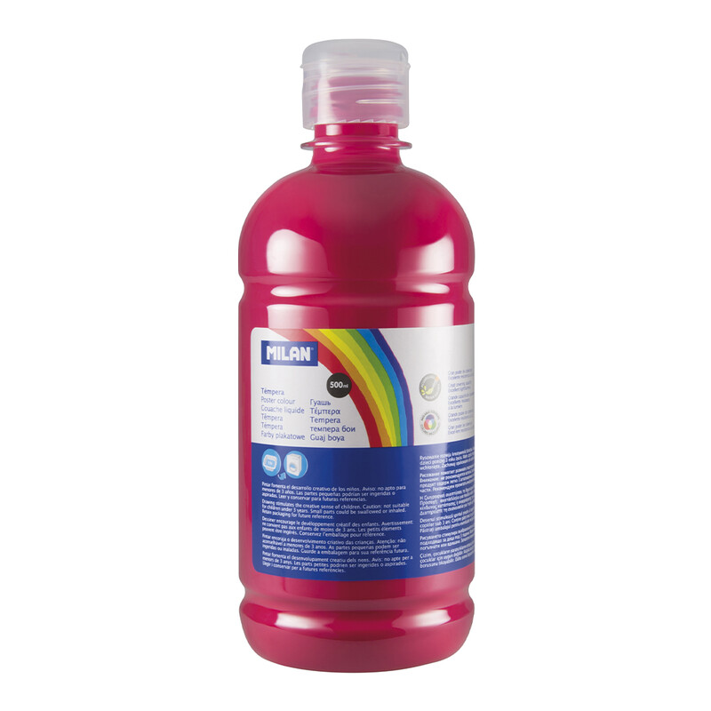 MILAN - Barva temperová 500ml purpurová