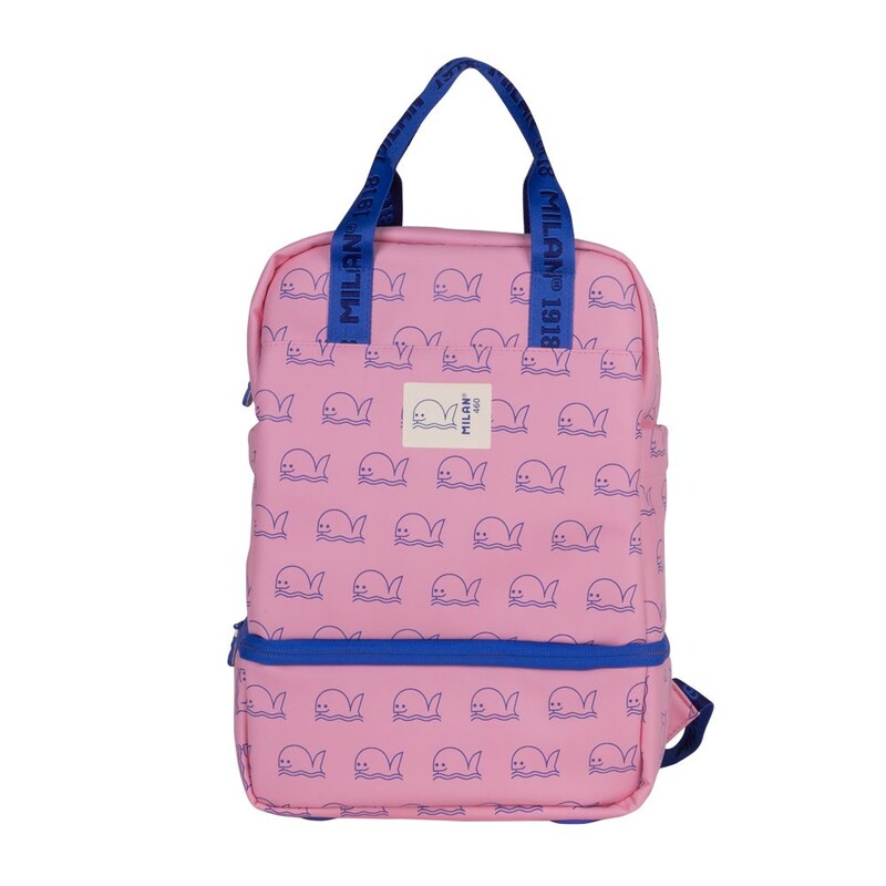 MILAN - Školní batoh 460 (13,5 L) - růžový