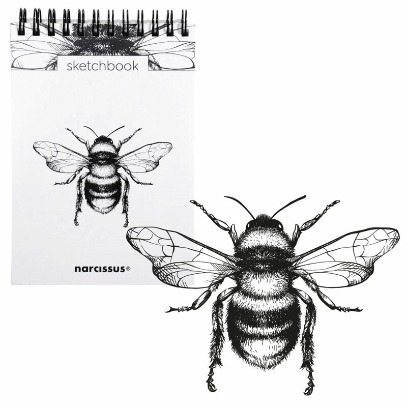 NARCISSUS - Skicovací notes A6 SP 60l čistý ČMELÁK