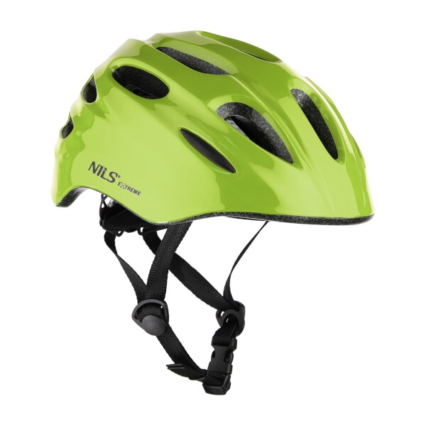 NILS - Helma s blikačkou Extreme MTW01 zelená, XXS(42-48)