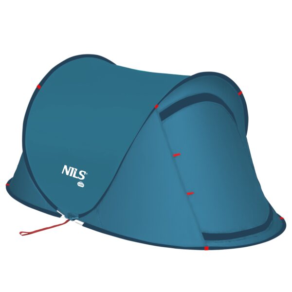NILS - Samorozkládací plážový stan Camp NC3743 modrý