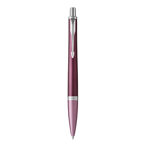 PARKER - Pero kuličkové URolleran Premium Dark Purple CT -M- blue