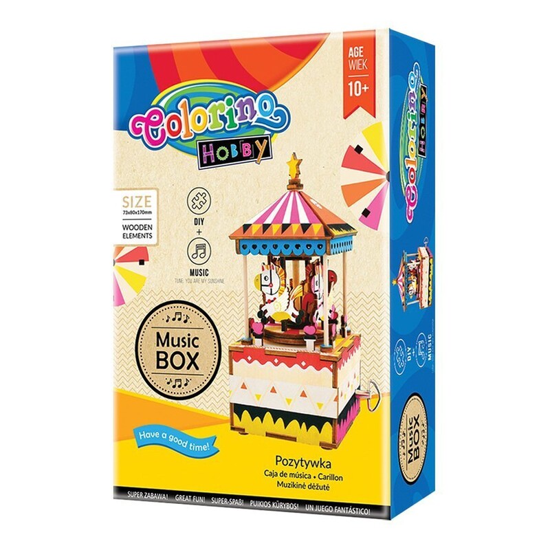 PATIO - Colorino HOBBY Music Box Merry go round