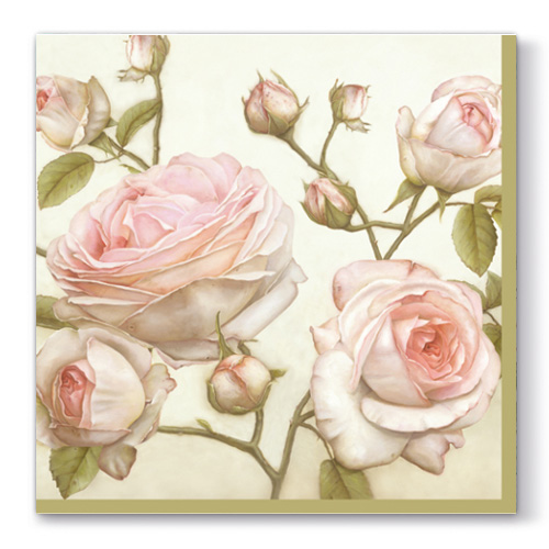 PAW - Ubrousky L 33x33cm Beauty Roses