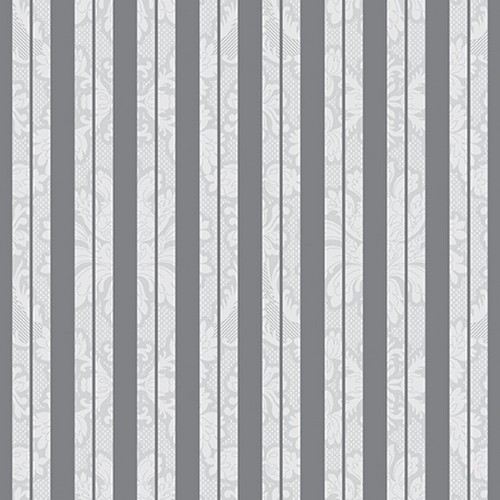 PAW - Ubrousky L 33x33cm Inspiration Stripes Silver