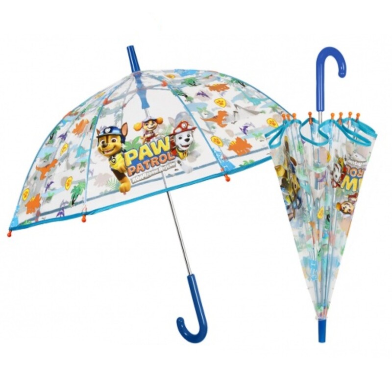 PERLETTI - Dětský deštník Paw Patrol Transparent, 75155