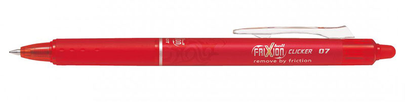 PILOT - FX 0,7 FRIXION CLICKER red