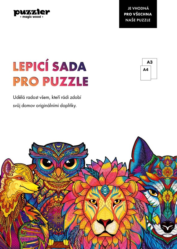 PUZZLER - Lepicí Sada Pro Puzzle