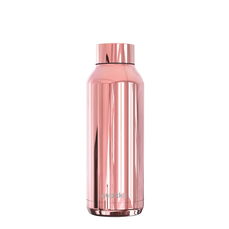 QUOKKA - Nerezová láhev / termoska SLEEK ROSE GOLD, 510ml, 57502