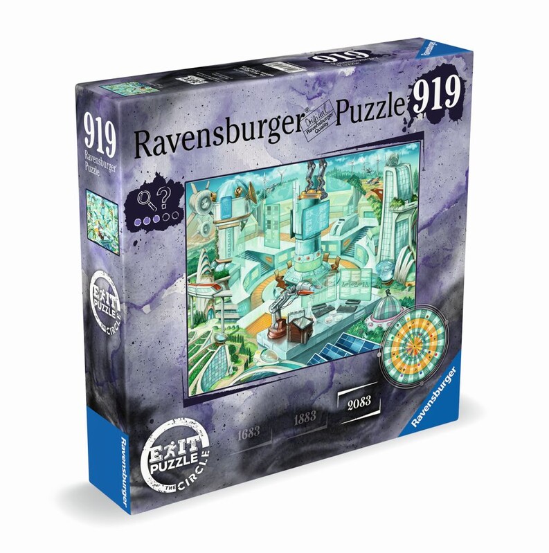 RAVENSBURGER - EXIT Puzzle - The Circle: Ravensburg 2083 919 dílků
