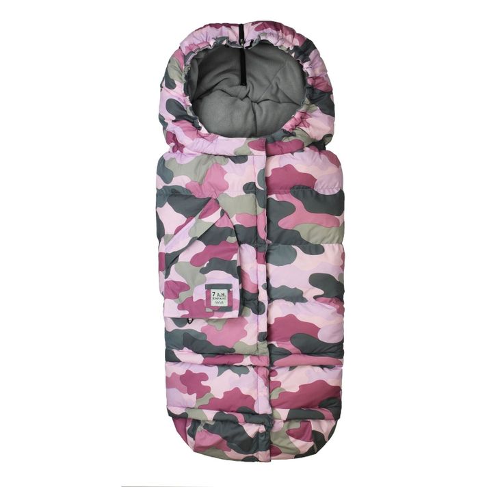 7 A.M. ENFANT - Enfant Blanket 212 Evolution fusak Camo Pink