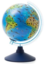 ALAYSKY'S - 32 cm ZOO Cable - Free Globe for kids with Led  EN