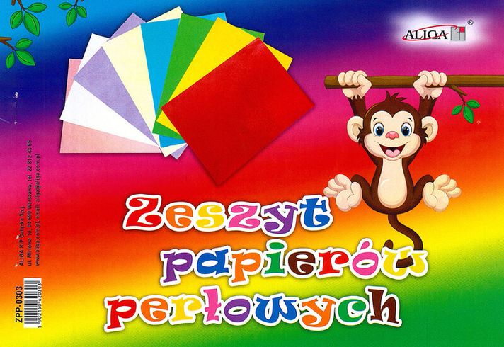 ALIGA - Barevné papíry B5 - perleťové