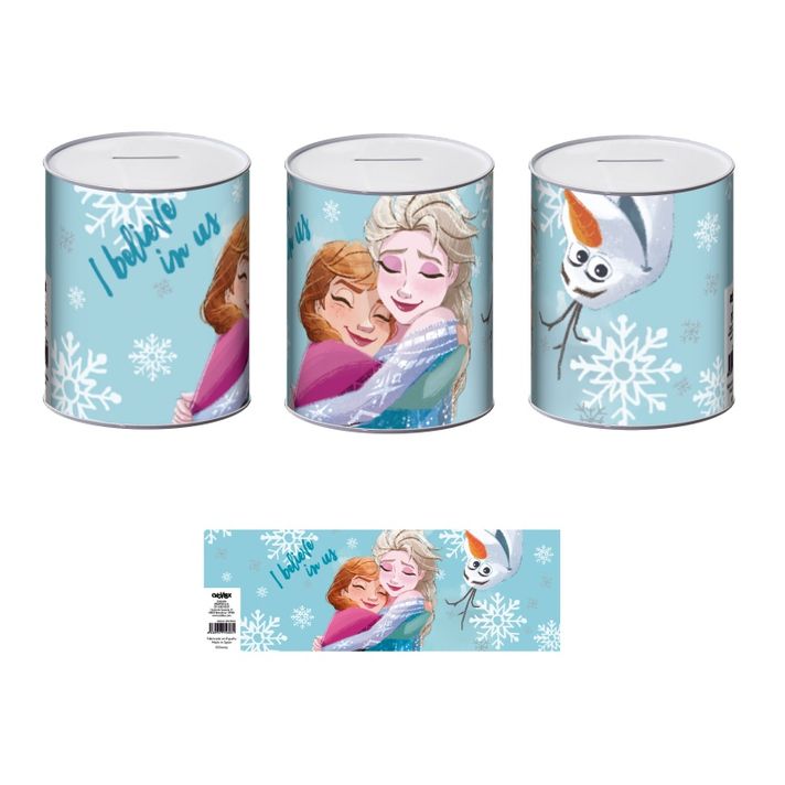 ARDITEX - Plechová pokladnička DISNEY FROZEN, WD15603