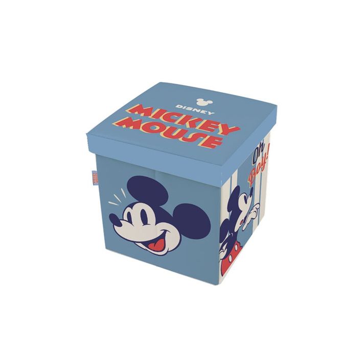 ARDITEX - Úložný box s víkem / taburetka 2v1 MICKEY MOUSE, WD14433