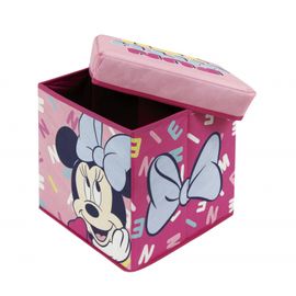 ARDITEX - Úložný box s víkem / taburetka 2v1 MINNIE MOUSE, WD14424