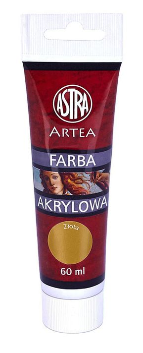 ASTRA - Barva akrylová 60ml zlatá