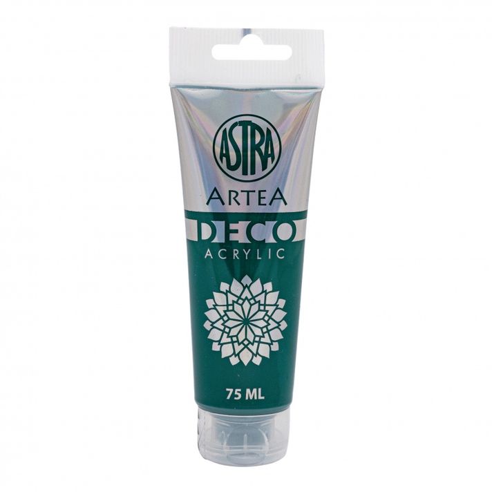 ASTRA - ARTEA Deco, Akrylová barva 75ml, Green / Zelená Tmavá, 309123013