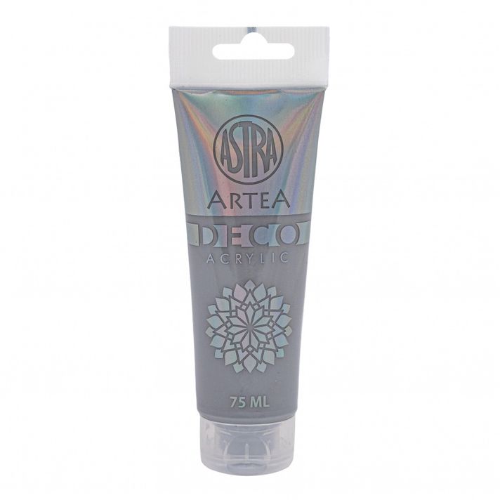 ASTRA - ARTEA Deco, Akrylová barva 75ml, Grey / Šedá, 309123017