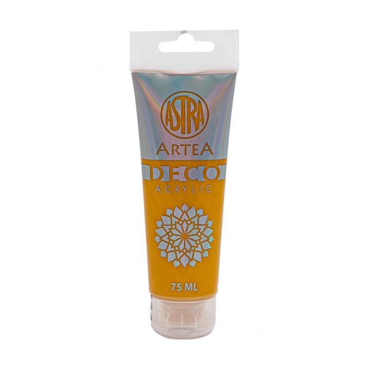 ASTRA - ARTEA Deco, Akrylová barva 75ml, Ochre / Okrová, 309123015