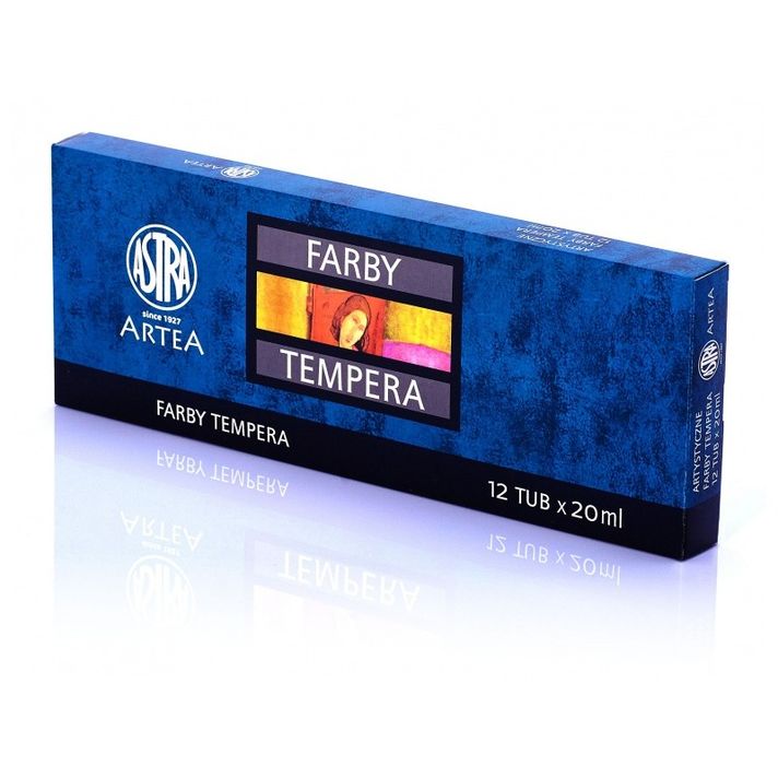 ASTRA - ARTEA Temperové barvy Profi 12x20ml, 83414900