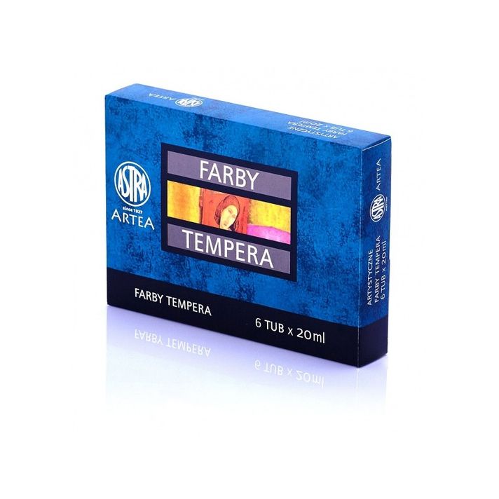 ASTRA - ARTEA Temperové barvy Profi 6x20ml, 83419901