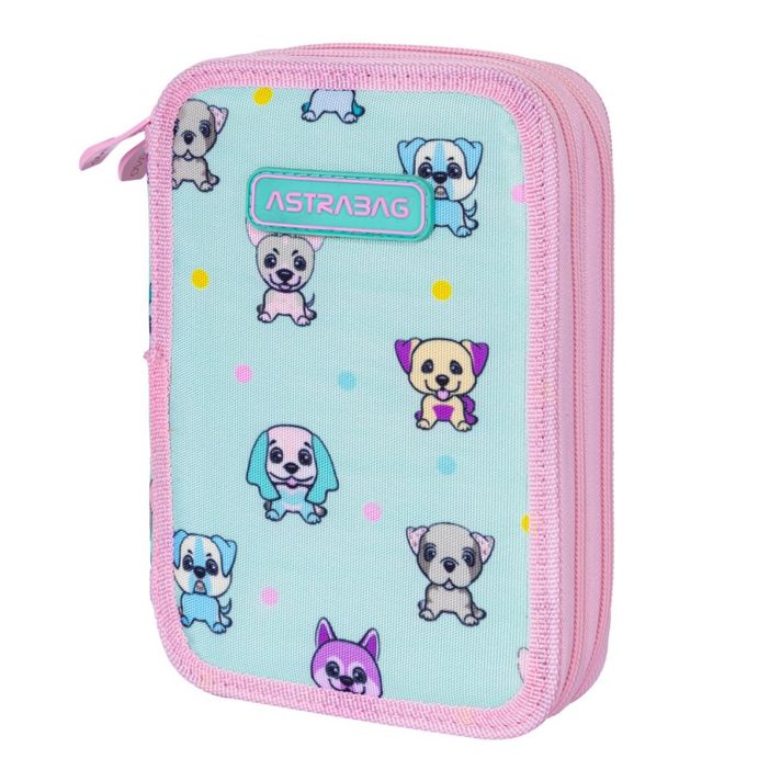 ASTRA - Dvoupatrový penál AstraBAG PUPPIE´S WORLD, AC2, 503024002