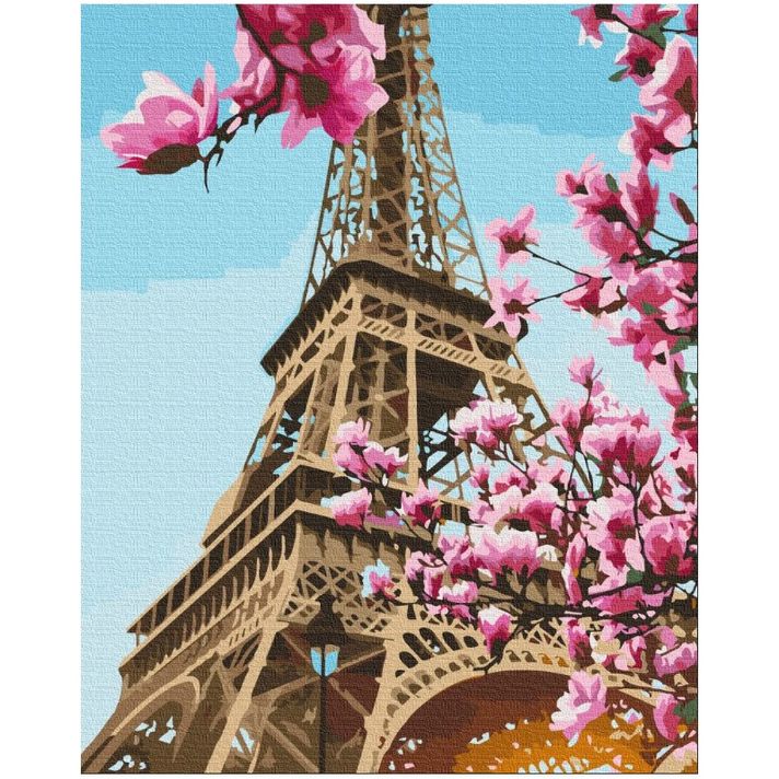 ASTRA - Malování podle čísel EIFFEL TOWER, na rámu, 40x50cm, 801022902