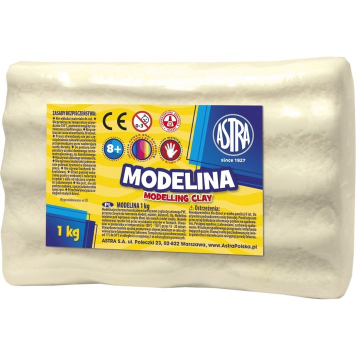 ASTRA - Modelovací hmota do trouby MODELINA 1kg Vanilková, 304118003