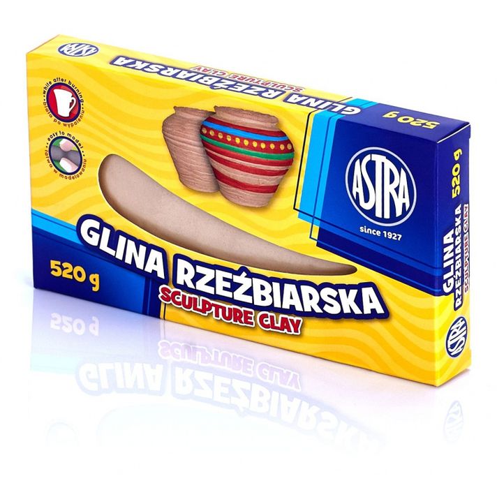 ASTRA - Sochařská / keramická hlína 520g, 83810900