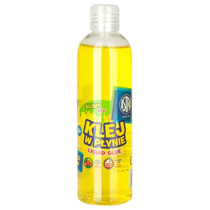 ASTRA - Tekuté lepidlo žluté 250ml - vhodné pro výrobu slizu!