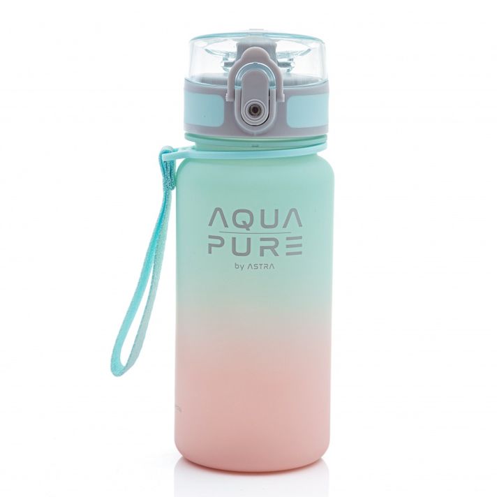 ASTRA - Zdravá láhev AQUA PURE 400 ml - pink/mint, 511023002