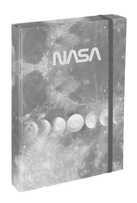 BAAGL - Desky na školní sešity A4 Jumbo Nasa Grey