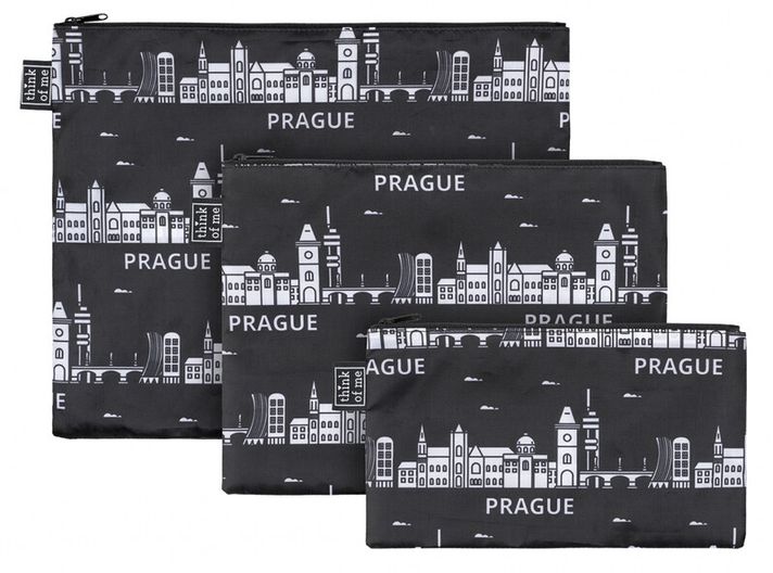 BAAGL - Set 3 taštiček Praha