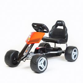 BABY MIX - Dětská šlapací motokára Go-kart Speedy červená