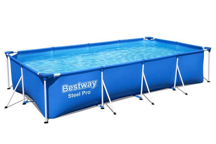 BESTWAY - Nadzemní bazén Steel Pro, 4,00m x 2,11m x 81cm